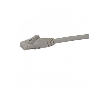 StarTech.com Cable de 7,5m Cat6 Ethernet de Red Gris - RJ45 sin Enganches - 24AWG N6PATC750CMGR