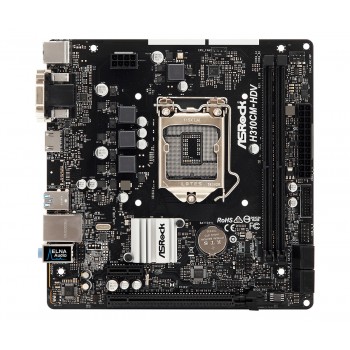 Asrock H310CM-HDV LGA 1151 (Zócalo H4) Micro ATX Intel® H310 90-MXB8J0-A0UAYZ