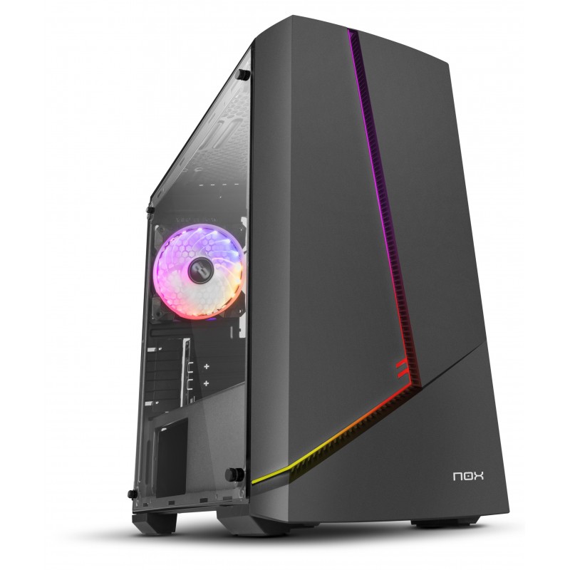 NOX Infinity Alpha ARGB Midi Tower Negro NXINFTYALPHA