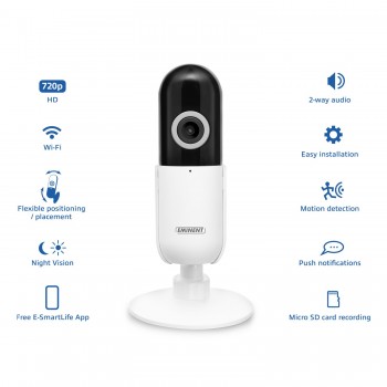 Eminent EM6400 - IP Interior Almohadilla Pared 1280 x 720 Pixeles