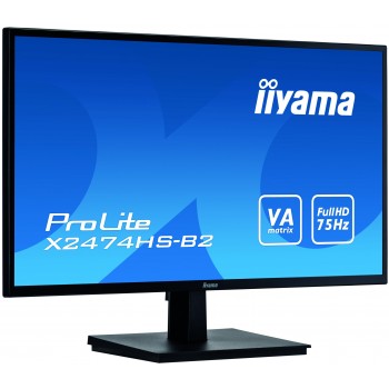 iiyama ProLite X2474HS-B2 - 23.6" - Full HD LED - Mate Negro