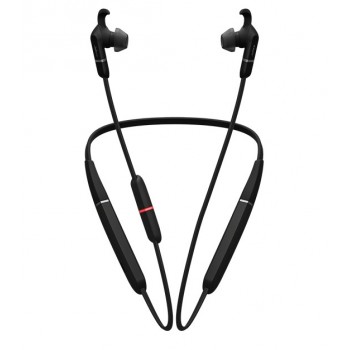 Jabra Evolve 65e Auriculares Dentro de oído, Banda para cuello Negro 6599-629-109