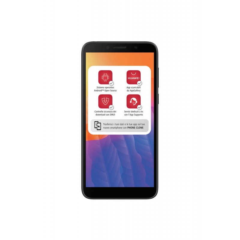 Huawei Y5p Negro - 2GB - 32GB - 4G - Huawei Mobile Services 51095MUD