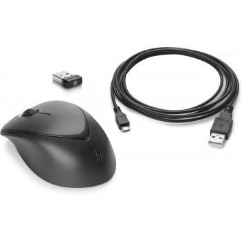 HP Wireless Premium Mouse Laser 1200 DPI Negro 1JR31AAAC3 1JR31AAAC3