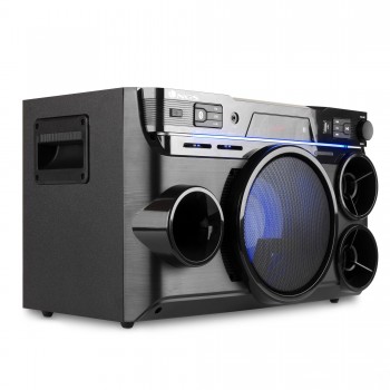 NGS Skyrider 80 W Sistema de megafonía independiente Negro