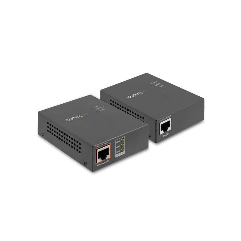 StarTech.com Juego Inyector PoE de 1 Puerto - 60W - Divisor PoE UPOESPLT1G