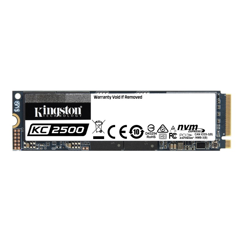 Kingston KC2500 M.2 250 GB PCI Express 3.0 3D TLC NVMe SKC2500M8 250G