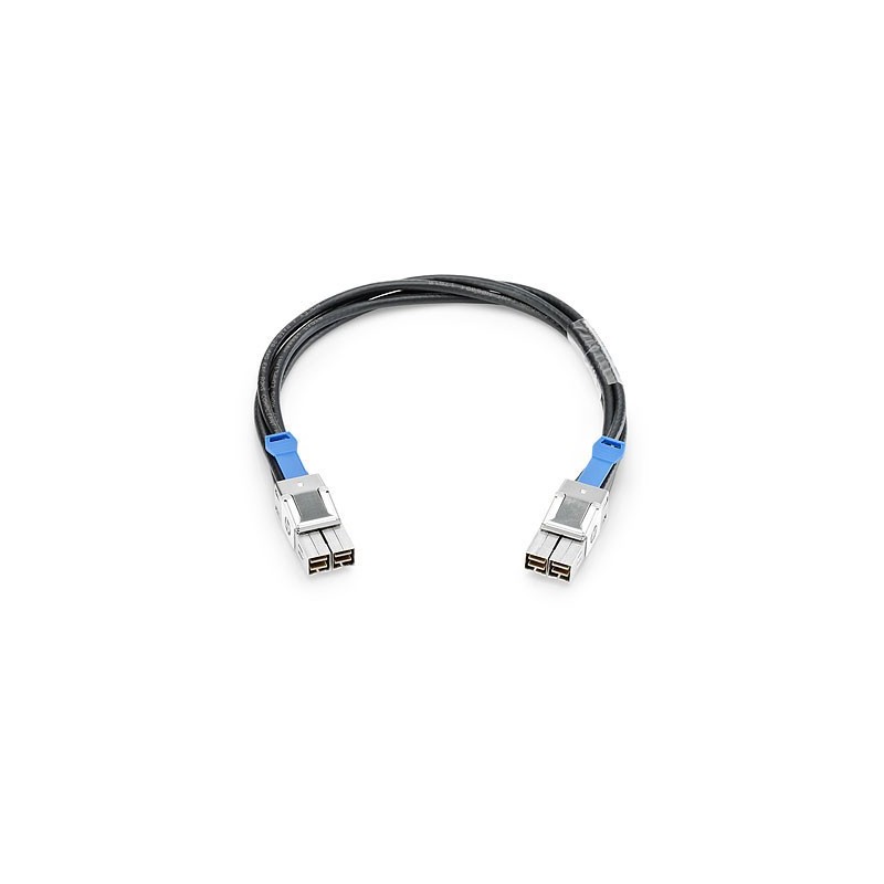 Hewlett Packard Enterprise 3800 cable de señal 0,5 m Negro J9578A