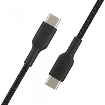Belkin CAB004BT1MBK cable USB 1 m USB C Negro