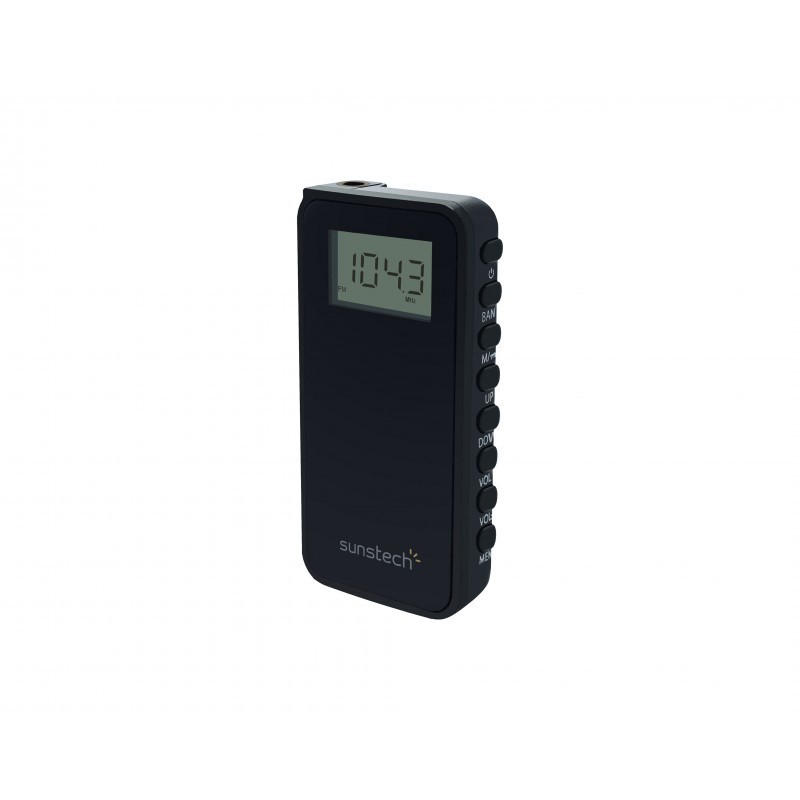 Sunstech RPD23 radio Personal Digital Negro RPD23BK