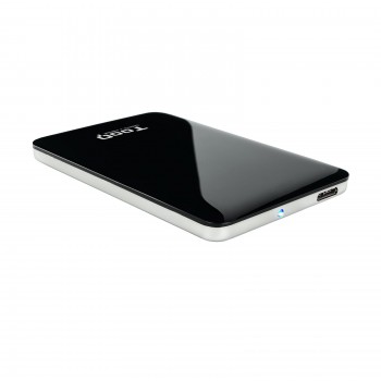 TooQ TQE-2538B - 2.5" Caja de disco duro (HDD) Negro, Gris