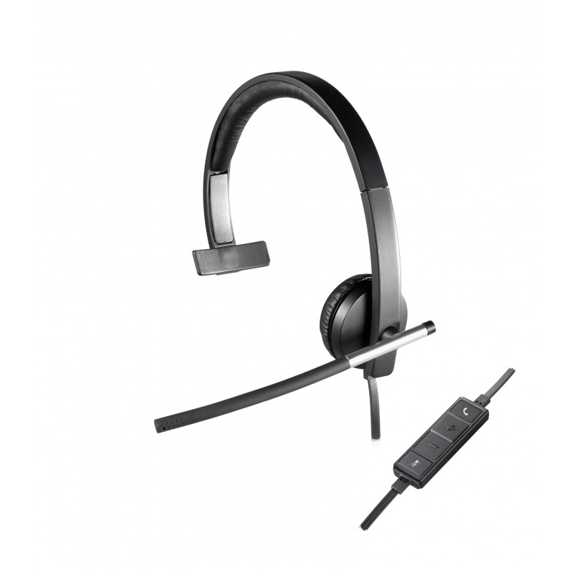 Logitech H650e - Negro, Gris 981-000514