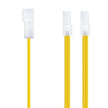 Nanocable CABLE ALIMENTACION MOLEX 5.25" M-2x5.25" H 20CM 10.19.0401