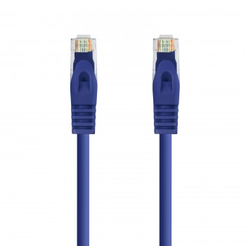 Nanocable Cable de red latiguillo RJ45 LSZH Cat.6A UTP AWG24, Azul, 1.0m 10.20.1801-BL