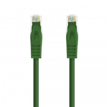 Nanocable Cable de red latiguillo RJ45 LSZH Cat.6A UTP AWG24, Verde, 0.5m 10.20.1800-GR