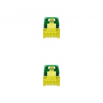 Nanocable Cable de red latiguillo RJ45 LSZH Cat.6A SFTP AWG26, Verde, 3.0 m 10.20.1903-GR
