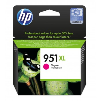 HP Cartucho de tinta original 951XL de alta capacidad magenta, HP, 951XL, Magenta, HP Officejet Pro  CN047AEBGY