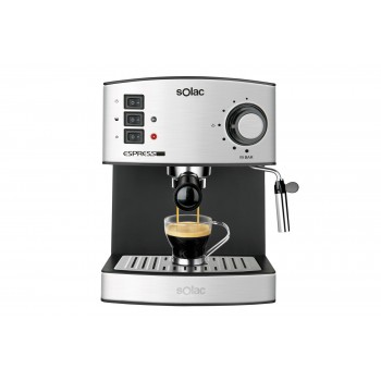 (Reacondicionado)Solac CE4480,Máquina espresso 1,2 L, Cápsula de café, Dosis de café,  S92020000