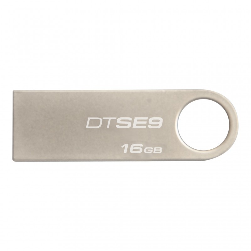 Kingston Technology DataTraveler SE9 unidad flash USB 16 GB USB tipo A 2.0 Plata DTSE9H 16GB-2P