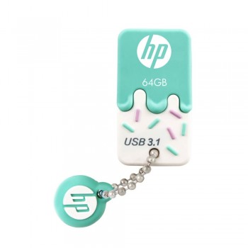 HP x778w unidad flash USB 64 GB USB tipo A 3.2 Gen 1 (3.1 Gen 1) Verde, Blanco HPFD778W-64