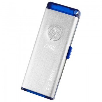 HP x730w unidad flash USB 32 GB USB tipo A 3.2 Gen 1 (3.1 Gen 1) Azul, Acero inoxidable HPFD730W-32
