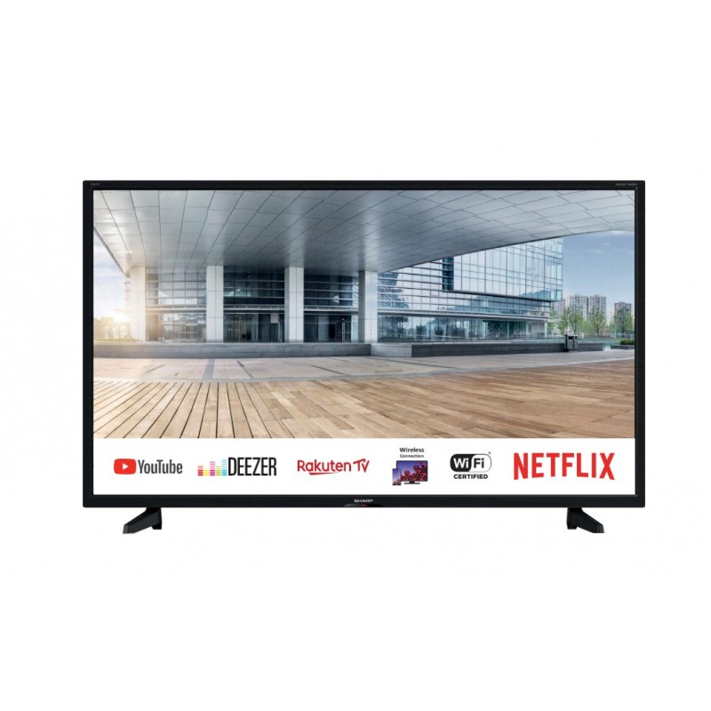 Sharp 32BC3E - 32" - Smart TV Wifi - Negro 1TC32BC3EH2NB