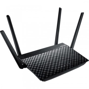 ASUS RT-AC58U V2 - Doble banda (2,4 GHz   5 GHz) Gigabit Ethernet Negro 90IG0540-BO9430