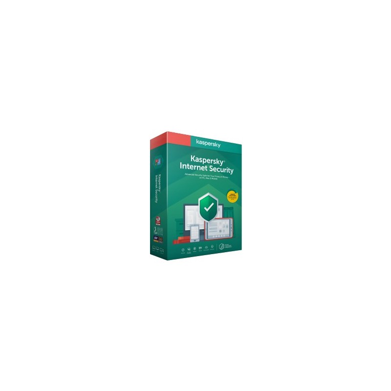 Kaspersky Lab Internet Security 2020 Licencia básica 1 licencia(s) 1 año(s) Inglés, Español KL1939S5AFS-20MSBASEM