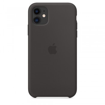 Apple Funda iPhone 11 Negro - Silicona MWVU2ZM A