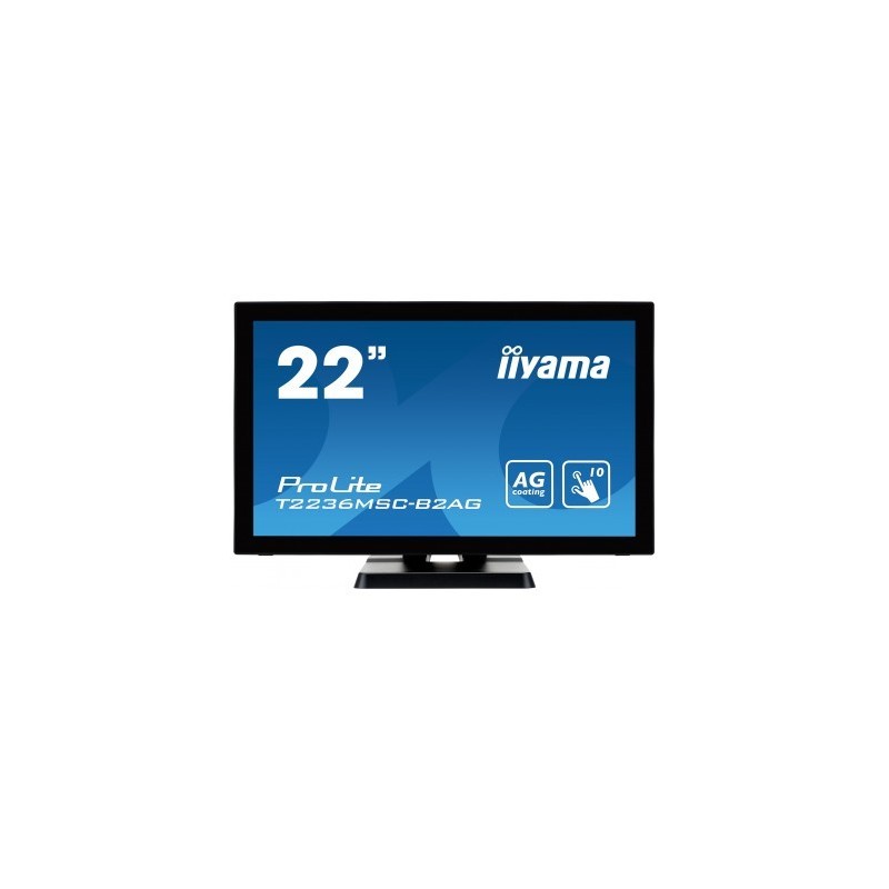 iiyama ProLite T2236MSC - 21.5" - 1920x1080 - Negro - Multi-touch T2236MSC-B2AG
