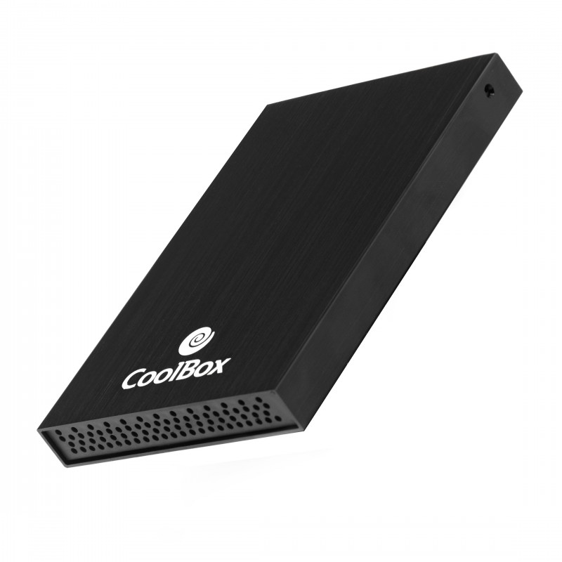 CoolBox SlimChase 2512 2.5" Carcasa de disco duro SSD Negro COO-SCA-2512