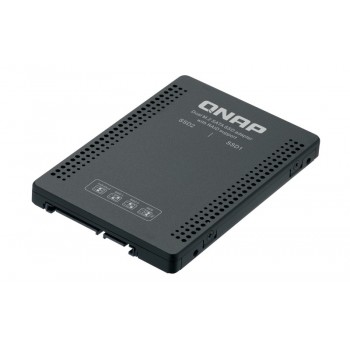 QNAP 2.5 IN SATA to dualM.2 2280SATA drive adapter QDA-A2MAR