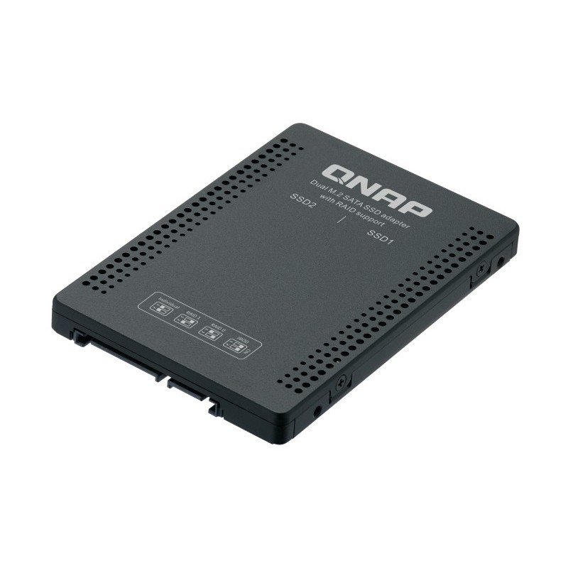 QNAP 2.5 IN SATA to dualM.2 2280SATA drive adapter QDA-A2MAR
