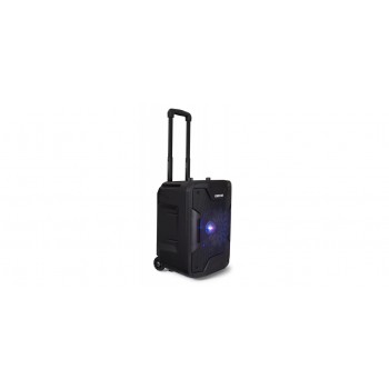 ALTAVOZ PORTÁTIL FONESTAR CALIFORNIA - 200W - BT - USB MP3 - FM - FUNCIÓN KARAOKE - MICRÓFONO INALÁM
