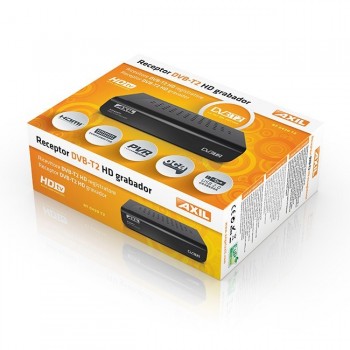 RECECPTOR GRABADOR ENGEL DVB-T2 HD GRABADOR  USB HDMI PVR RT0420T2