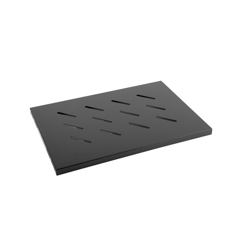 BANDEJA FIJA LANBERG AK-1001-B PARA ARMARIO RACK DE 19 48.26CM - 1U - 500X280MM - HASTA 20KG DE CAR