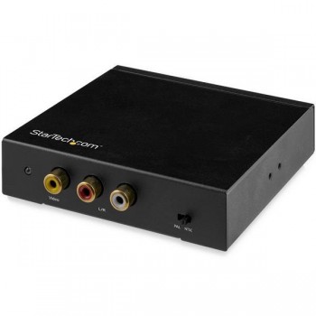 StarTech.com Caja Convertidora HDMI a RCA con Audio HD2VID2