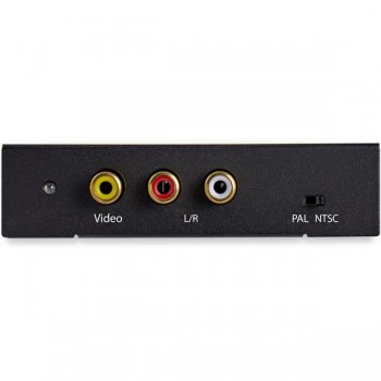 StarTech.com Caja Convertidora HDMI a RCA con Audio HD2VID2