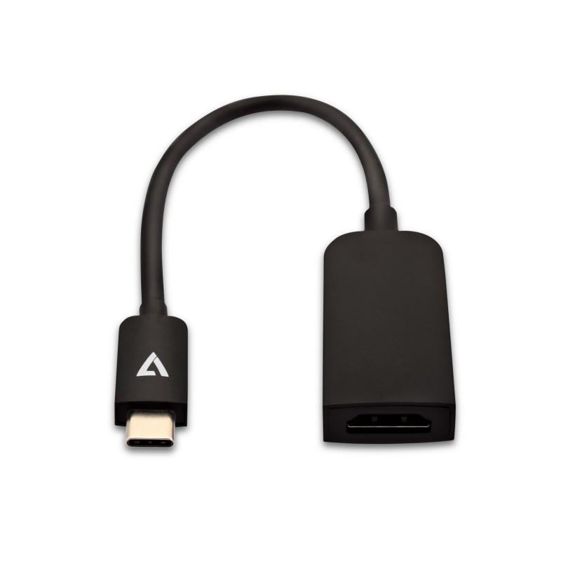 V7 Adaptador USB-C (m) a HDMI® (h) color negro fino V7UCHDMISL-1E       