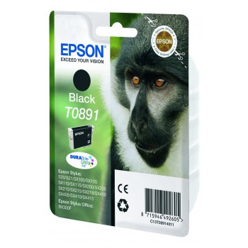 Epson Monkey Cartucho T0891 negro Original C13T08914011