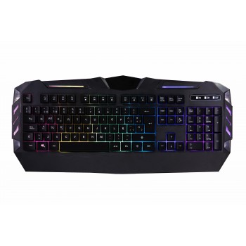 CoolBox DeepColorKey teclado USB - QWERTY Español Negro COO-DGTEC01
