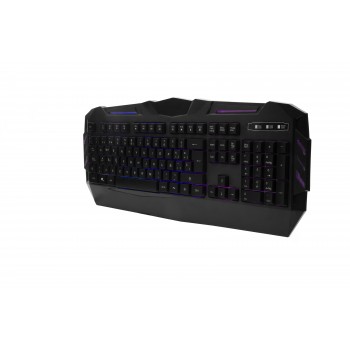 CoolBox DeepColorKey teclado USB - QWERTY Español Negro COO-DGTEC01