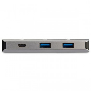 StarTech.com Hub USB-C 10Gbps de 3 Puertos con Puerto de Red Ethernet - 2x USB-A y 1x USB-C HB31C2A1CGB