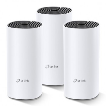 TP-LINK Deco M4 3-Pack 867 Mbit s Router de sobremesa Negro, Blanco DECO M4(3-PACK)
