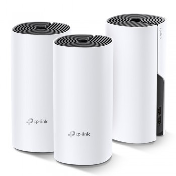 TP-LINK Deco M4 3-Pack 867 Mbit s Router de sobremesa Negro, Blanco DECO M4(3-PACK)