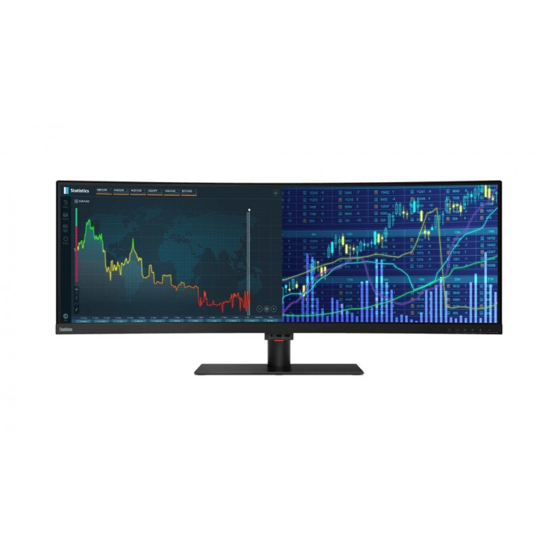 Lenovo ThinkVision P44w - 43.4" - LED -  Curva Mate - Negro 61D9RAT1EU