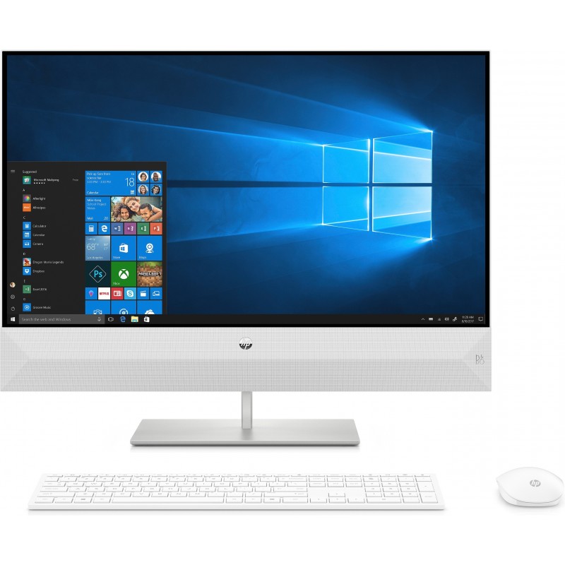 HP Pavilion 27-xa0045ns - 27" - 1920x1080 - Intel Core i7 - 16GB - 1512GB HDD+SSD - GeForce GTX 1050 8KE33EA