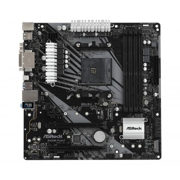 Asrock B450M Pro4-F Zócalo AM4 Micro ATX AMD B450 90-MXBAB0-A0UAYZ