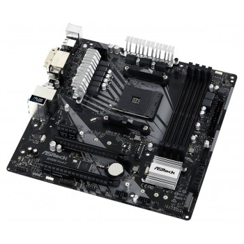 Asrock B450M Pro4-F Zócalo AM4 Micro ATX AMD B450 90-MXBAB0-A0UAYZ