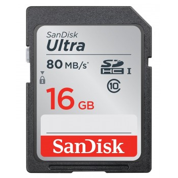 Sandisk Ultra memoria flash 16 GB SDHC Clase 10 UHS-I SDSDUNC-016G-GN6IN?RET